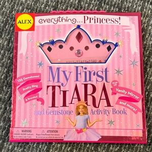 ALEX My First Tiara and Gemstone Activity Book - Pink. New